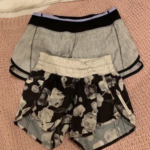 Lot of 2 lululemon shorts